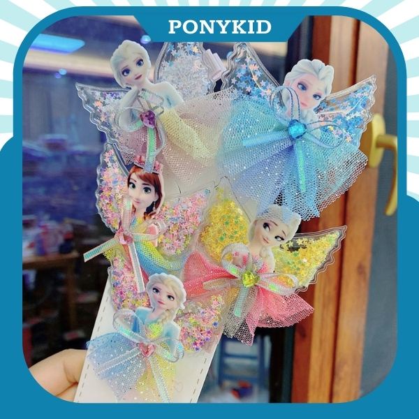 Kẹp tóc công chúa elsa cho bé yêu