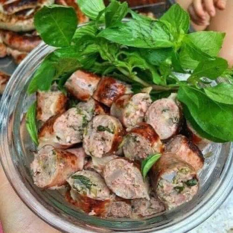 Dồi sụn Hà Thành 1kg❤HÀ NỘI NOWSHIP❤ Dồi được làm từ thịt, sụn lạc, đỗ xanh, rau thơm gia vị. Chiên, nướng