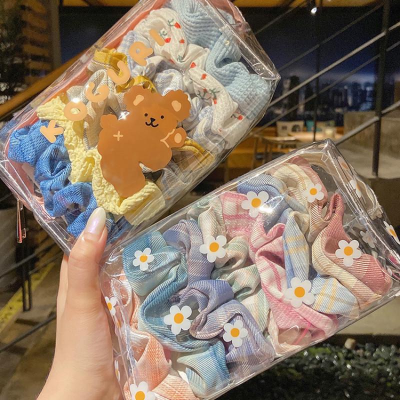 Dây cột tóc kiểu dáng đơn giản trẻ trung xinh xắn