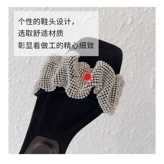 Sandal quai đá gót nhọn 5 phân