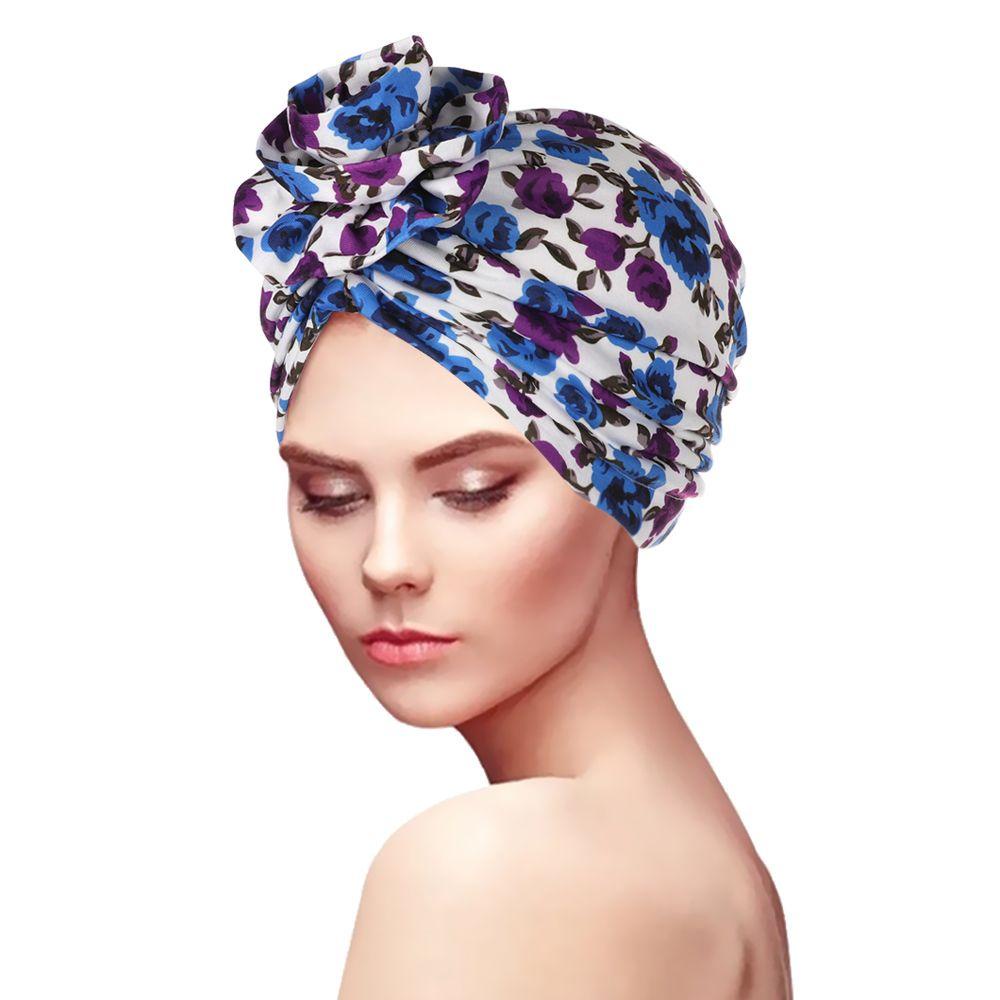 Mũ Turban Trùm Đầu Co Giãn Phong Cách Hồi Giáo Cho Nữ