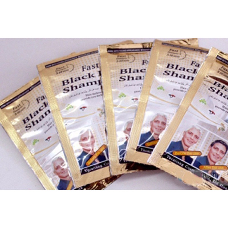 Dầu gội đen tóc thảo dược YICAOTEN - hộp 10 gói | BigBuy360 - bigbuy360.vn