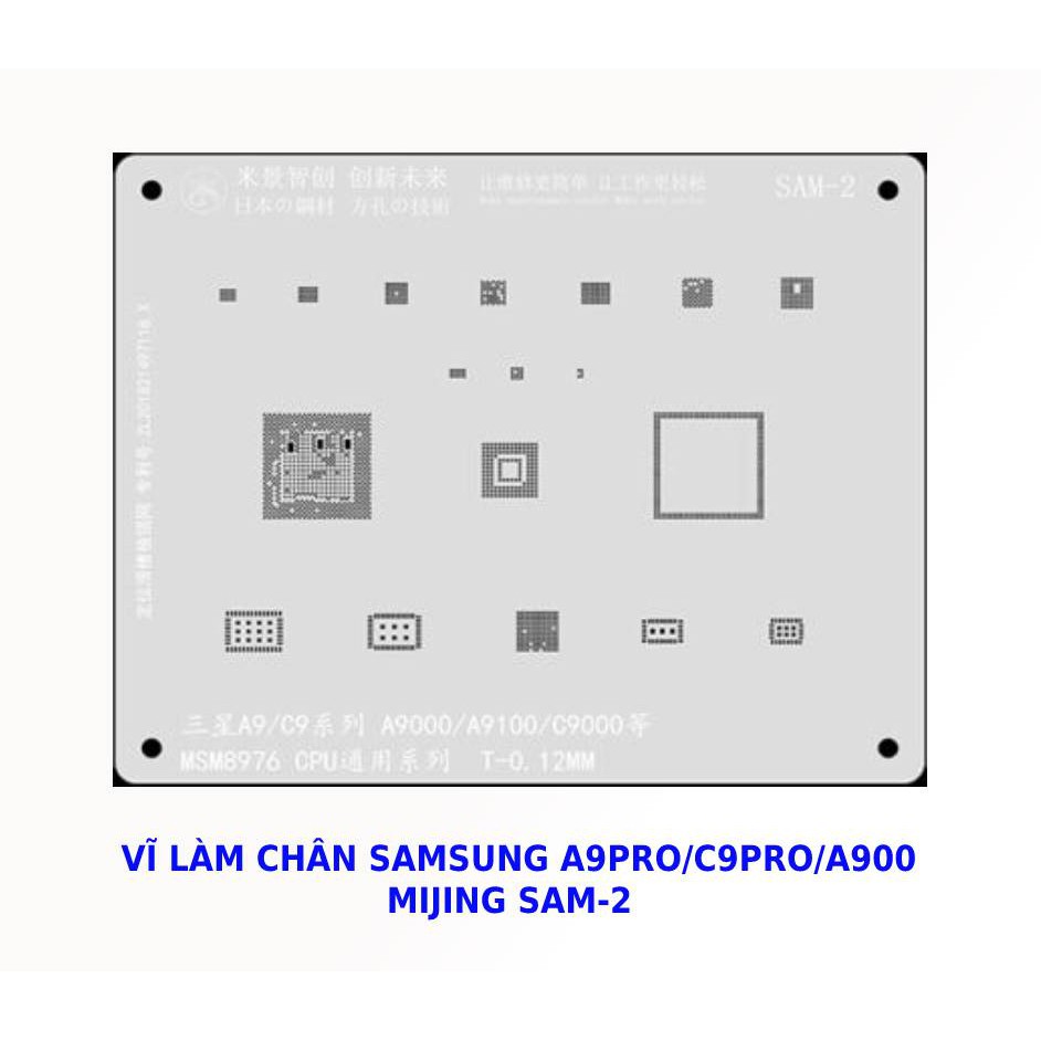 VĨ LÀM CHÂN SAMSUNG A9PRO/C9PRO/A900/ MIJING SAM-2
