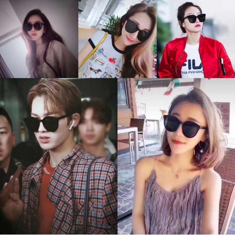 (KIQI-FASHION) COD Kính Mát Chống Tia UV Phong Cách Hàn Quốc Dễ Thương Dành Cho Cả Nam Và Nữ
