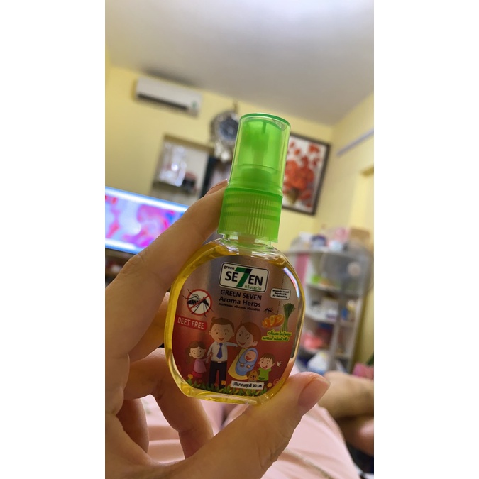 XỊT CHỐNG MUỖI VÀ CÔN TRÙNG SE7VEN 30ML THÁI LAN CHÍNH HÃNG - 9096