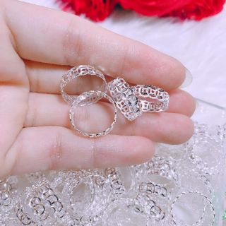 Nhẫn kim tiền bạc ta 925 đủ size
