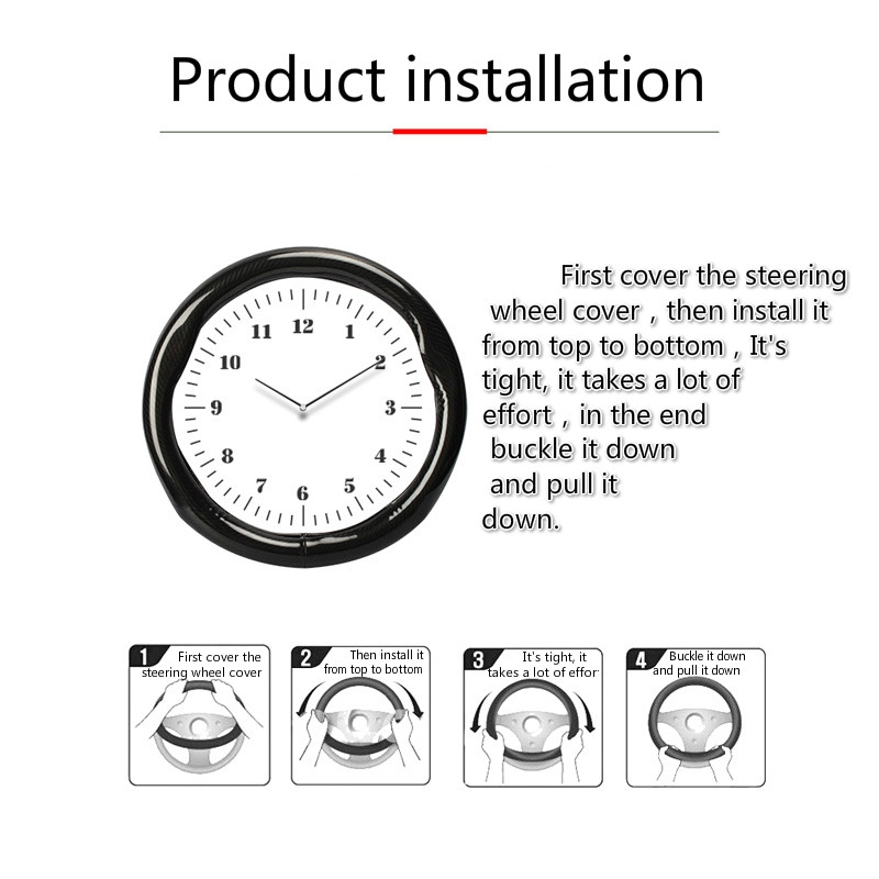 Vòng bọc vô lăng xe hơi kiểu thép carbon cho xe Porsche RWB/Panamera/Macan/Cayenne/Taycan/917/718/911/GT3 RSrs