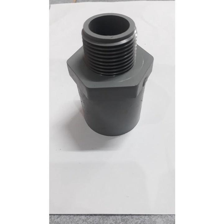 Ren ngoài 27mm ống 34 mm Nối có răng nhựa PVC RN 27/34