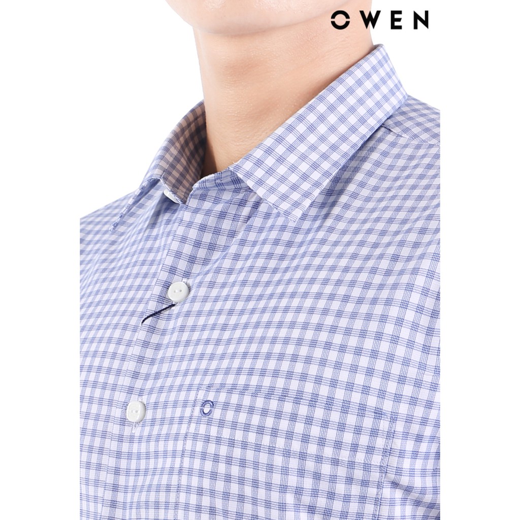 Áo sơ mi ngắn tay nam OWEN Bodyfit - BA22552NT