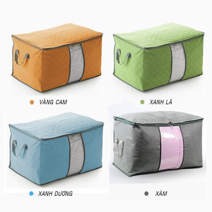 Túi Đựng Chăn Màn Quần Áo Big Size Bằng Vải Không Dệt độ bền và độ dai cao
