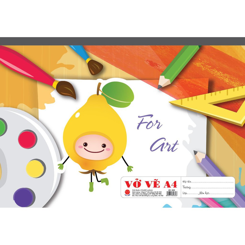 VỞ VẼ A4 HẢI TIẾN