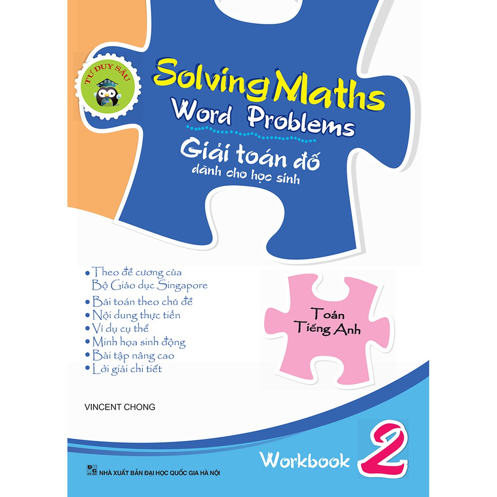 Sách: Solving Maths Word Problems - Giải Toán Đố Dành Cho Học Sinh Quyển 2 (Toán Tiếng Anh Singapore)
