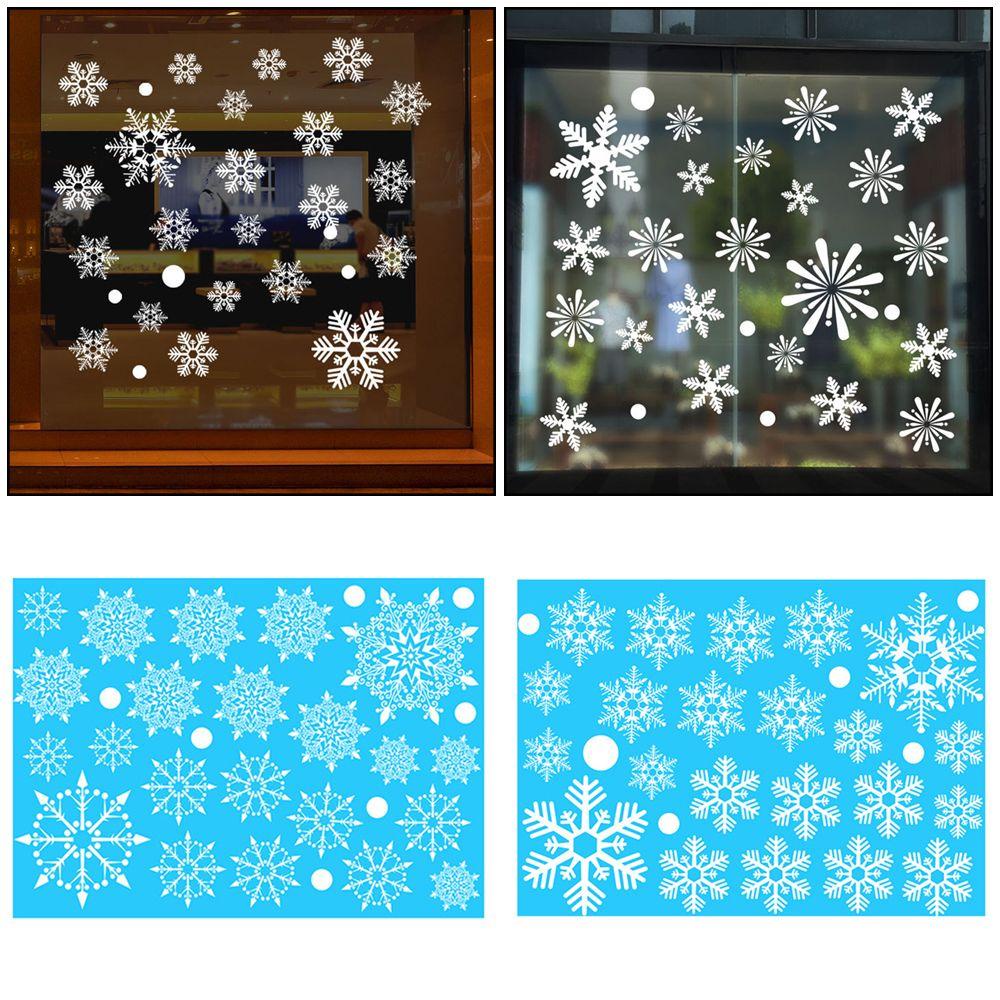 1 Bộ Sticker Dán Tường Trang Trí Giáng Sinh