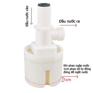 [RẺ NHẤT THỊ TRƯỜNG]Phao cơ đứng thông mình ren 21 - Bảo hành 1 đổi 1