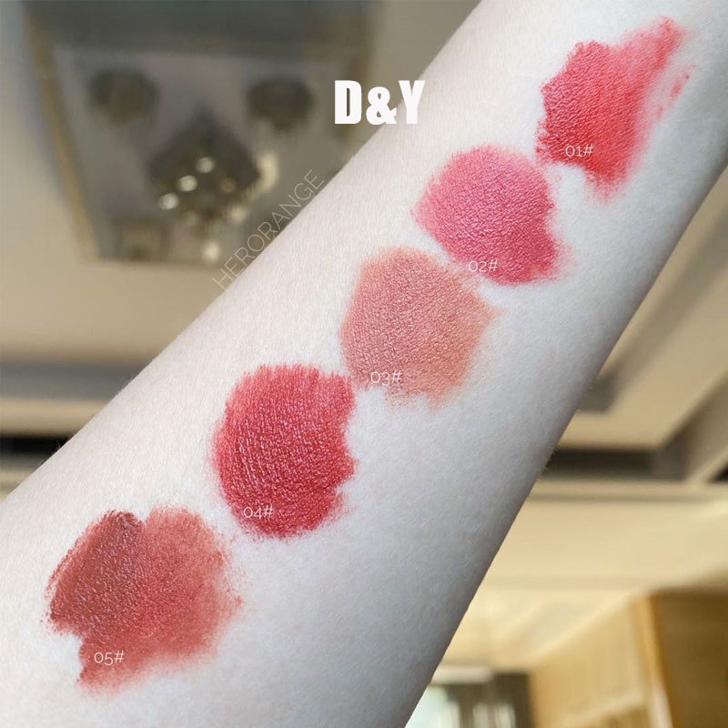 Set 5 son kem lì lâu trôi herorange thỏ trắng dễ thương hàng nội địa trung phiên bản mới lên màu đẹp giá rẻ | BigBuy360 - bigbuy360.vn