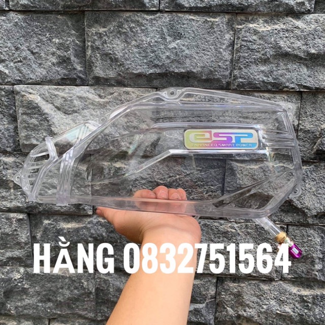 Pô E Trong Suốt Vario/Click/Airblade 2015 - 2021