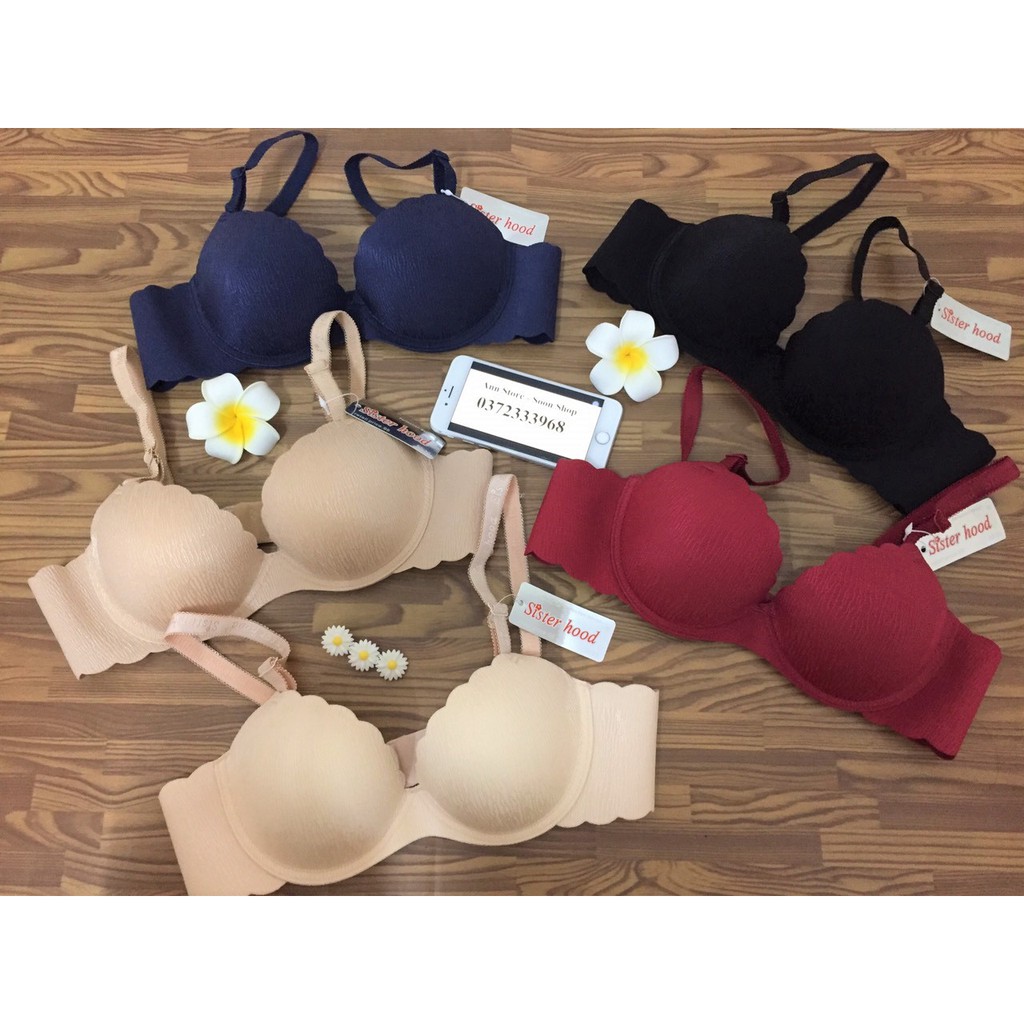 Áo Lót Đúc Thái Lan Vân Giả Xước Bàn Tay Nâng Ngực có gọng mã A331 cực đẹp hàng Chuẩn Shop