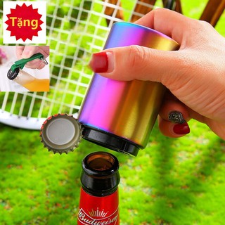 【Có hàng sẵn】Dụng Cụ Mở Nắp Chai Bia Tiện Lợi Bằng Thép Không Gỉ