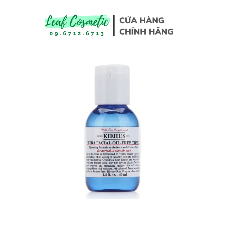 Nước Hoa Hồng Cho Da Dầu Kiehls Ultra Facial Oil-Free Toner