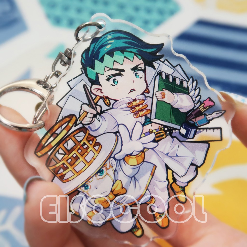 Móc khoá JOJO Bizarre Adventure viền trong