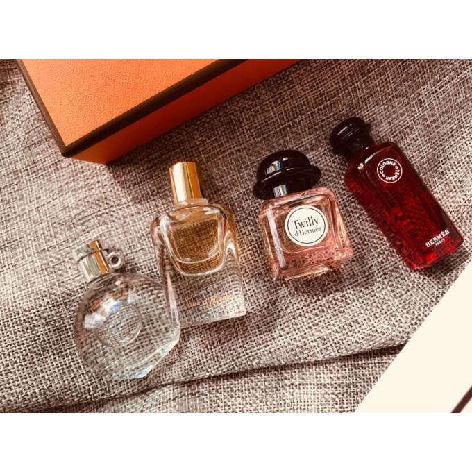 Auth*Set 4 Chai Mini Nước Hoa Hermes Parfums - Tuyệt phẩm cho chị em