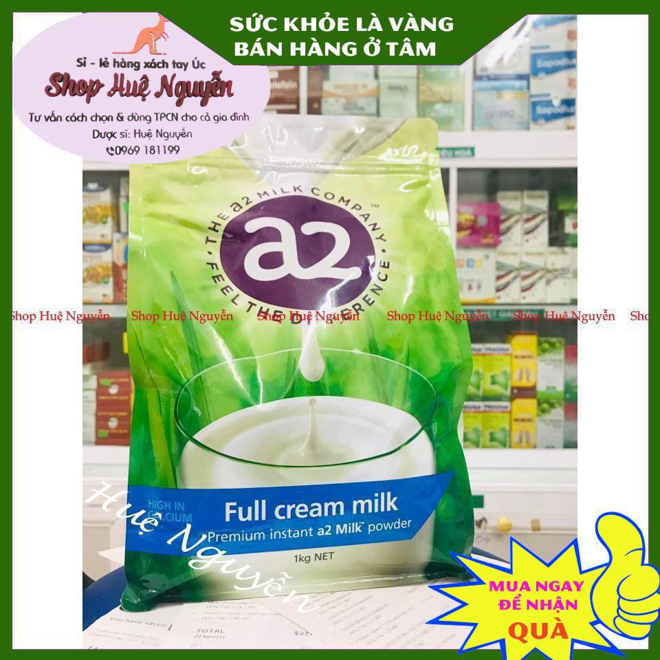Sữa tươi A2 nguyên kem nội địa Úc 1kg