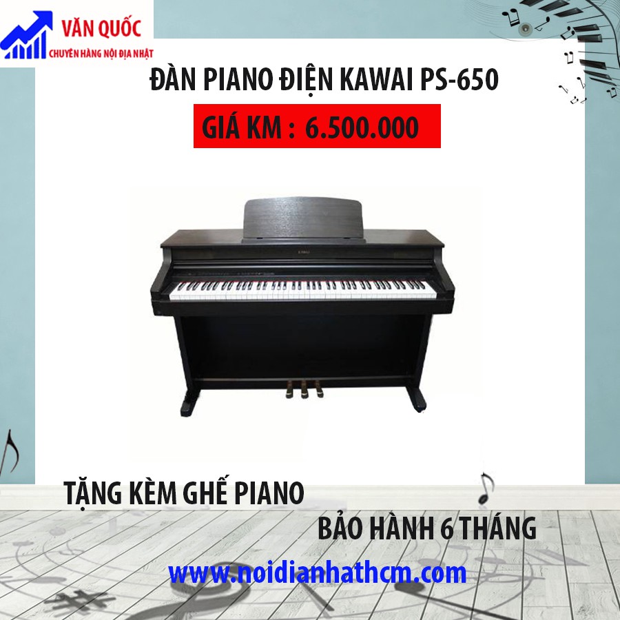 ĐÀN PIANO ĐIỆN KAWAI PS 650 hàng nội địa Nhật