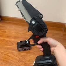 Máy cưa xích cầm tay, máy cưa mini dùng pin HITACHI 199V cưa gỗ cầm tay máy siêu khỏe siêu bền bảo hành 12 tháng