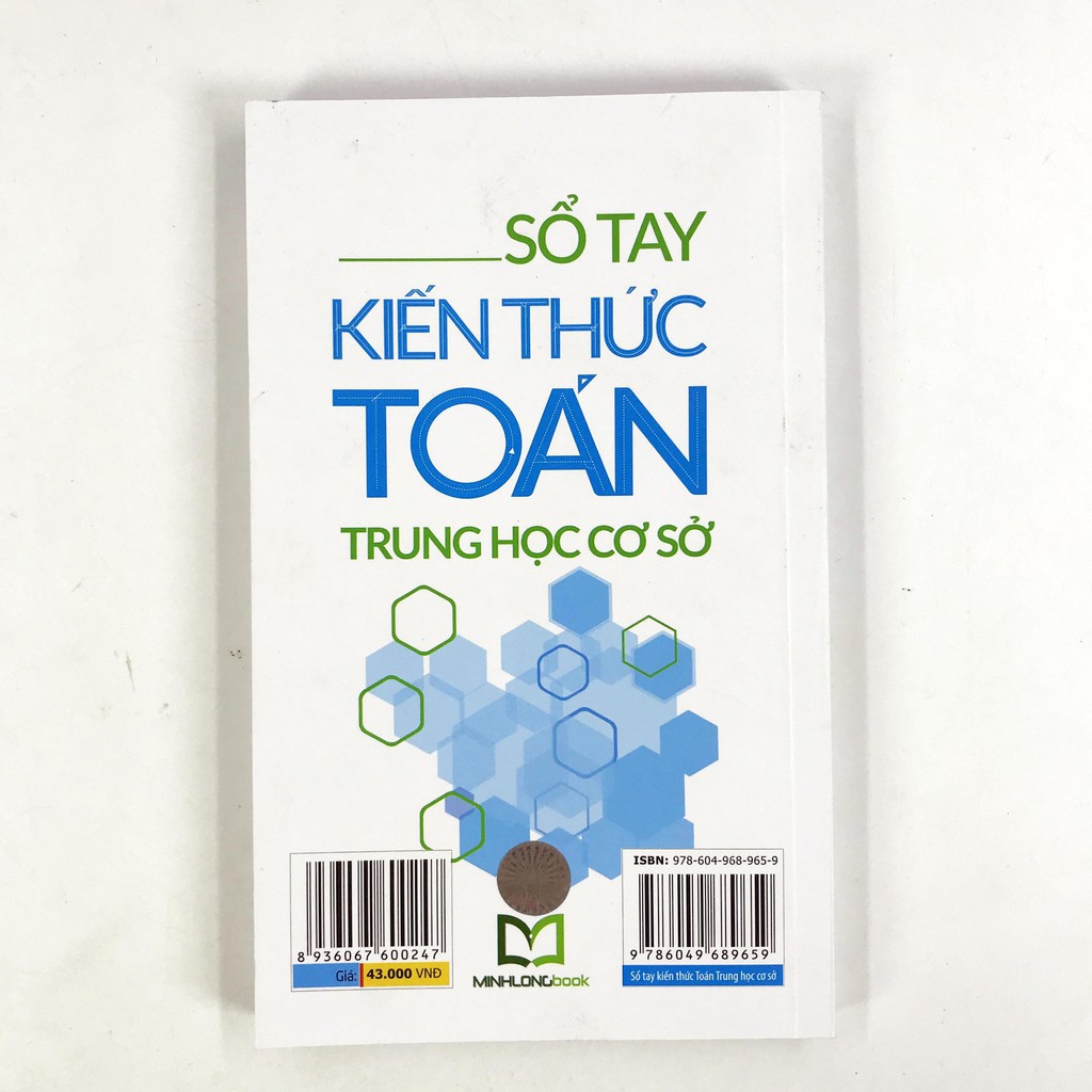 Sách Sổ tay kiến thức Toán Trung Học Cơ Sở