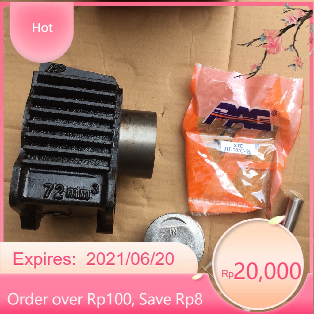 Trọn bộ nòng hơi pistong xe honda Cup các loại  nghia35