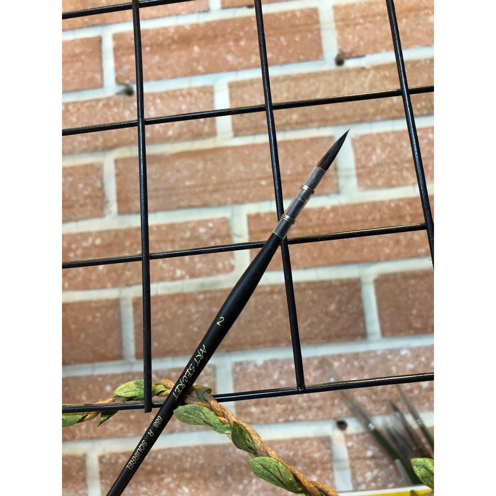 Cọ cuốn kẽm lông sóc 688SQ R SQUIRREL