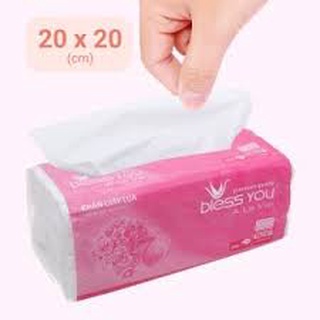 Khăn giấy rút Blessyou (250 tờ x 2 lớp)
