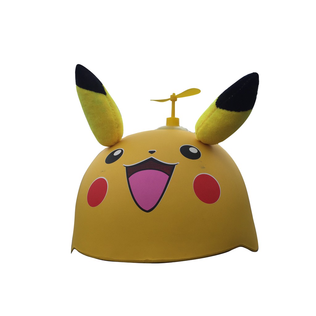 (Freeship) bảo hành 12 tháng COMBO MŨ nón bảo hiểm 1/2 PIKACHU + CHONG CHÓNG
