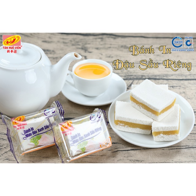 Bánh In Nhân Đậu Xanh Sầu Riêng TÂN HUÊ VIÊN
