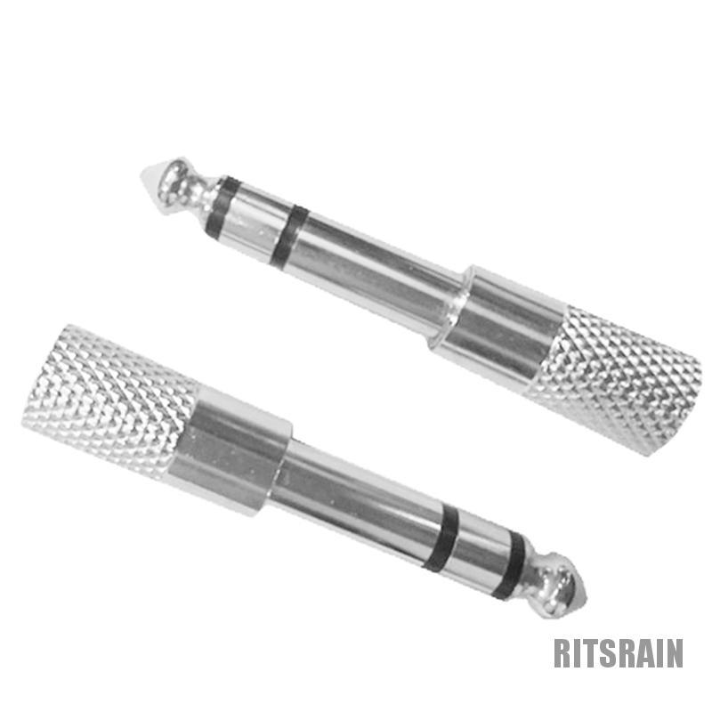 Đầu Cắm Kết Nối Âm Thanh 3.5 6.35mm Male Sang 3.5mm Female | BigBuy360 - bigbuy360.vn