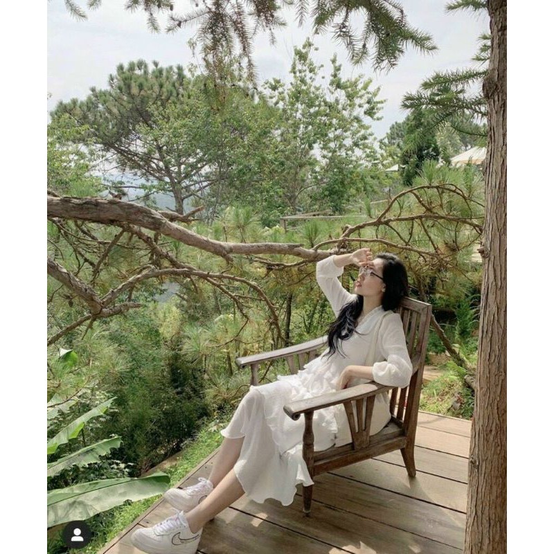 HÀNG SẴN HÀNG SẴN ĐẦM MAXI TRẮNG TẦNG❤CLIP THẬT SHOP CHỤP SIÊU HOT SIÊU HOT | BigBuy360 - bigbuy360.vn