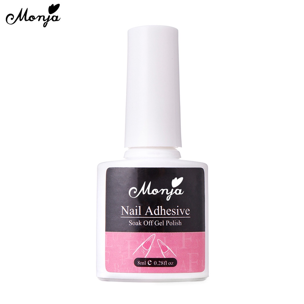 Keo dán móng tay MONJA nhanh khô 8ml tiện lợi