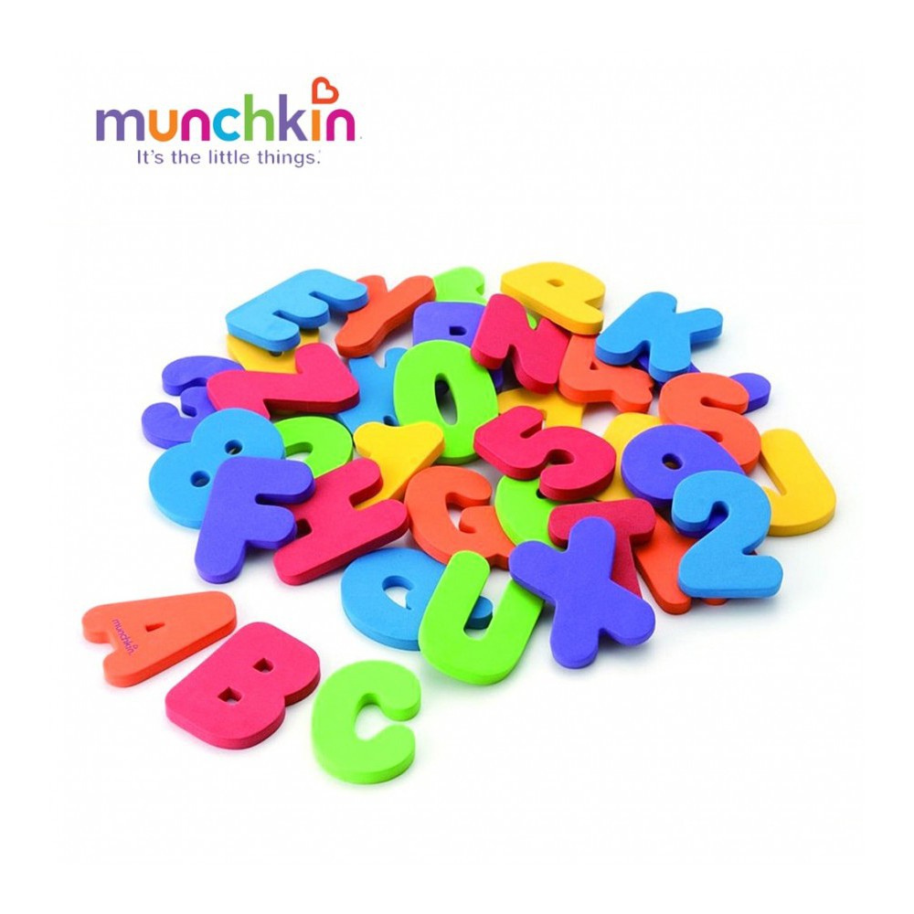 Bộ chữ số bằng xốp Munchkin Chính hãng