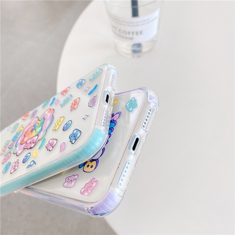 Ốp lưng iphone Chip Chip viền màu chống trượt 5/5s/6/6plus/6s/6splus/7/7plus/8/8plus/x/xr/xs/11/12/pro/max/plus/promax | BigBuy360 - bigbuy360.vn