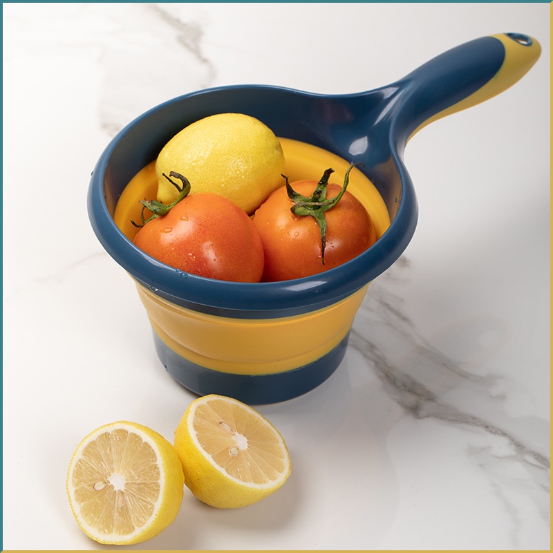 Ca Múc Nước Bằng Silicone Có Thể Gấp Gọn Tiện Lợi Dành Cho Nhà Bếp / Phòng Tắm