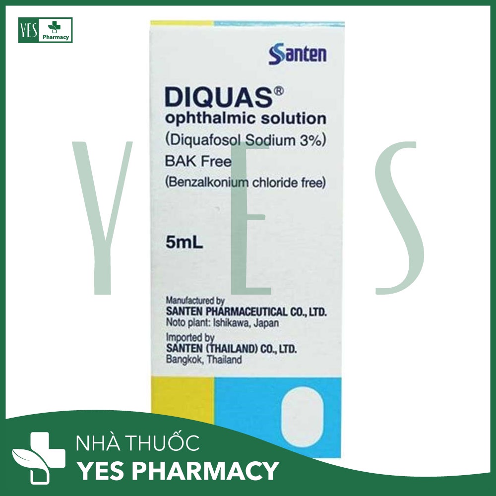 Dung dịch nhỏ mắt DIQUAS - Nhà thuốc Yes Pharmacy