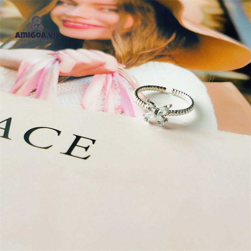 ✨✨Nhẫn bướm đính đá xinh bạc 925