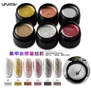 Gel mạng nhện nhũ vinimay lẻ 6 màu