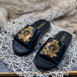 Dép quai ngang nam ong nhũ cao cấp :)