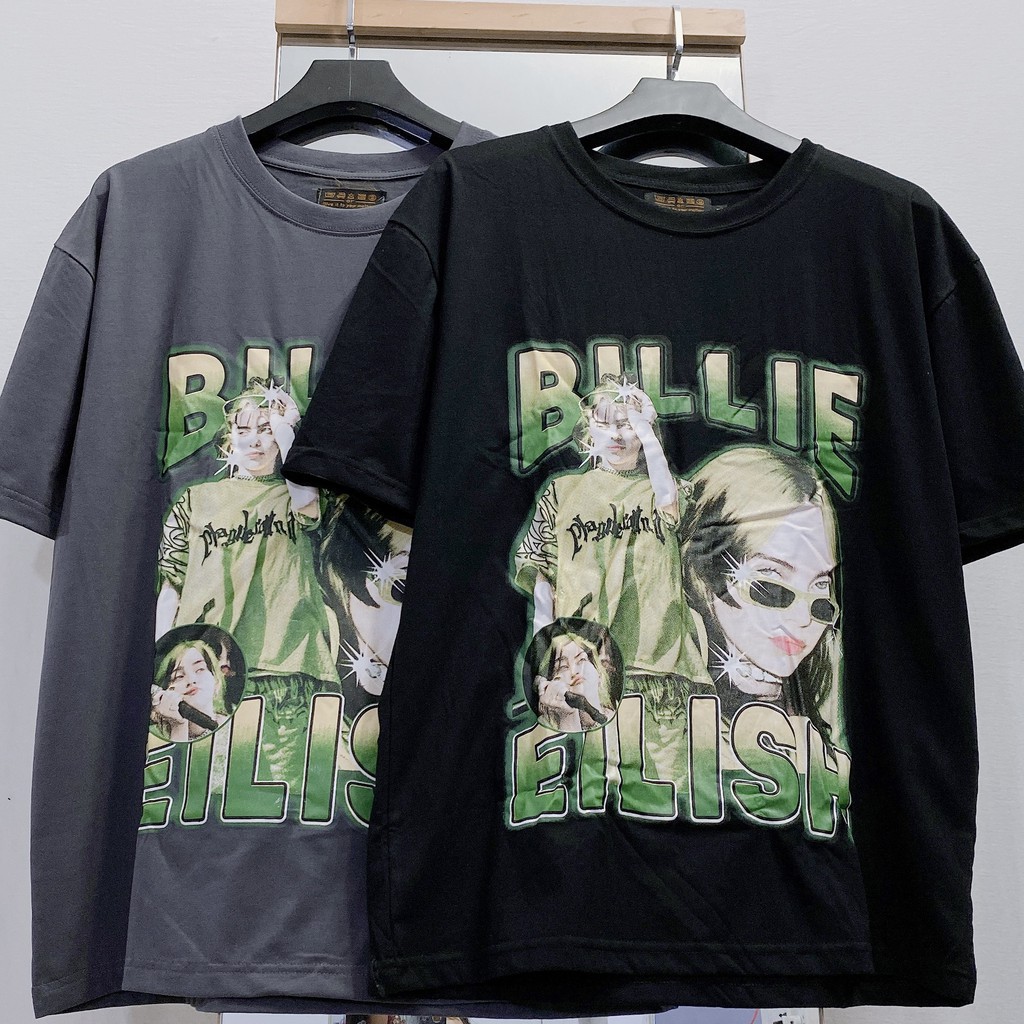 Áo Thun tay lỡ YAYSHOP phông unisex nam nữ Uzzang chất cotton mềm mịn in BILLIE