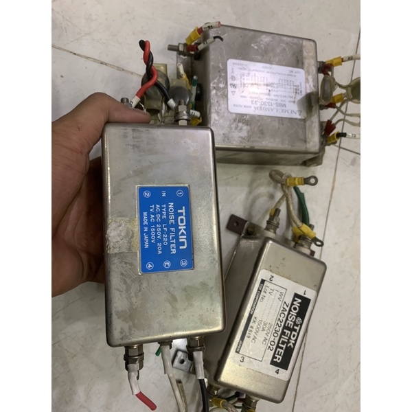 Lọc nhiễu (noise Filter) AC 250vac 30A,20A