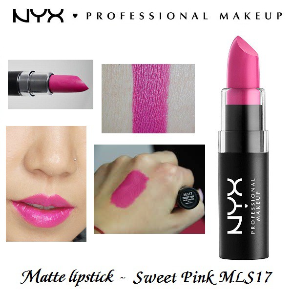 Son lì chính hãng NYX Matte Lipstick Màu sắc MLS