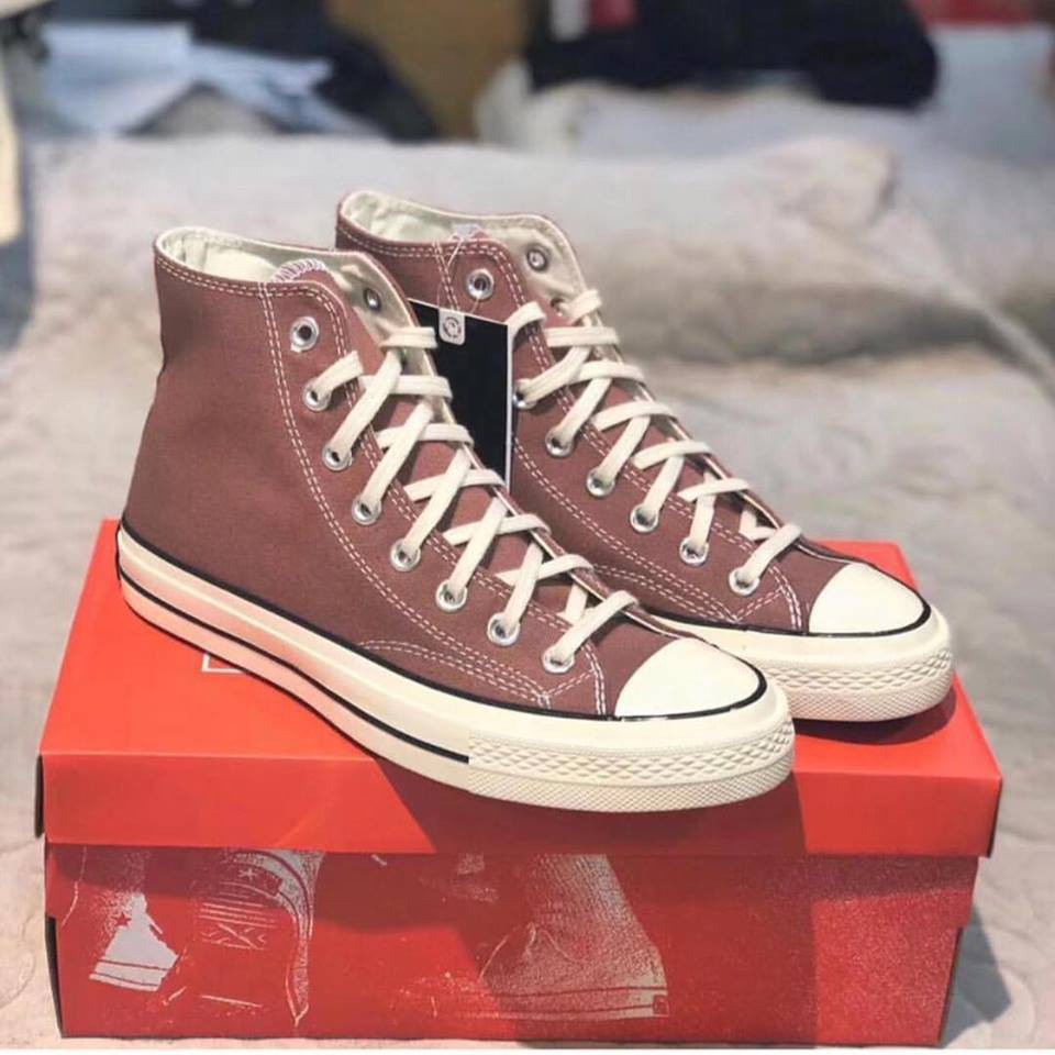 [MAXS20 giảm 20k]  GIÀY CONVERSE 1970s  PLAY BROWN HIGH Cam kết chính hãng