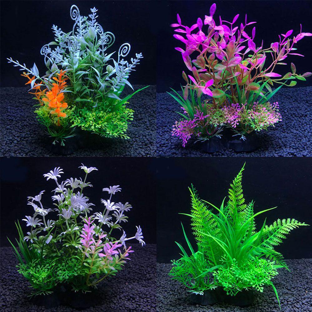 DORAW Cỏ Nhựa Nhân Tạo 14cm Trang Trí Sân Vườn Dưới Nước