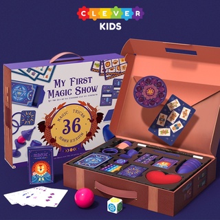 Bộ đồ chơi ảo thuật gia nhí my first magic show cho bé từ 6 7 8 tuổi chính hãng mideer - cleverkids